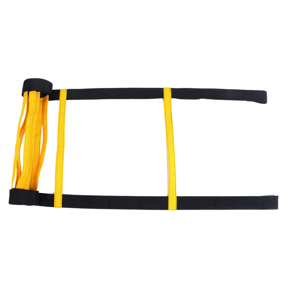 Escada de Agilidade Nylon 10 Degraus Exercícios Coordenação Velocidade Treinamento Funcional