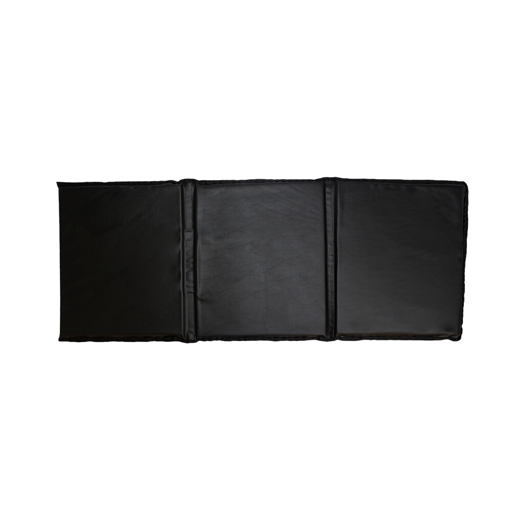 Colchonete Dobrável, Espuma Poliuretano Densidade 28, Capa Sintética, 90cm x 38cm x 2cm